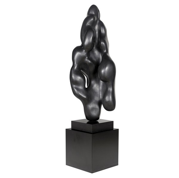 Francois Stahly (French/Italian, b. 1911) Croissa: Francois Stahly (French/Italian, b. 1911) Croissance, 1963; Bronze; 46'' high, 49 1/4" high (with base); Provenance: The artist; Private Collection, New Jersey