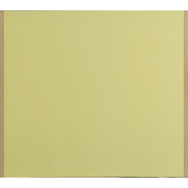 Sean Shanahan (Irish, b. 1960) Pea, 2001; Oil on : Sean Shanahan (Irish, b. 1960) Pea, 2001; Oil on MDF board; Signed, dated and titled; 15 1/2'' x 17 5/8''; Provenance: Kerlin Gallery, Dublin, Ireland (label on verso); Private Collection, New York