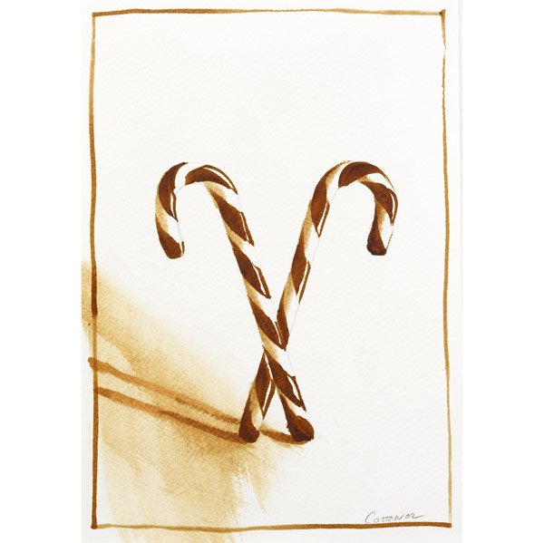 Will Cotton (American, b. 1965) Untitled, 2002; W: Will Cotton (American, b. 1965) Untitled, 2002; Watercolor on paper; Signed and dated; 10'' x 7'' (sheet); Provenance: Private Collection, New York