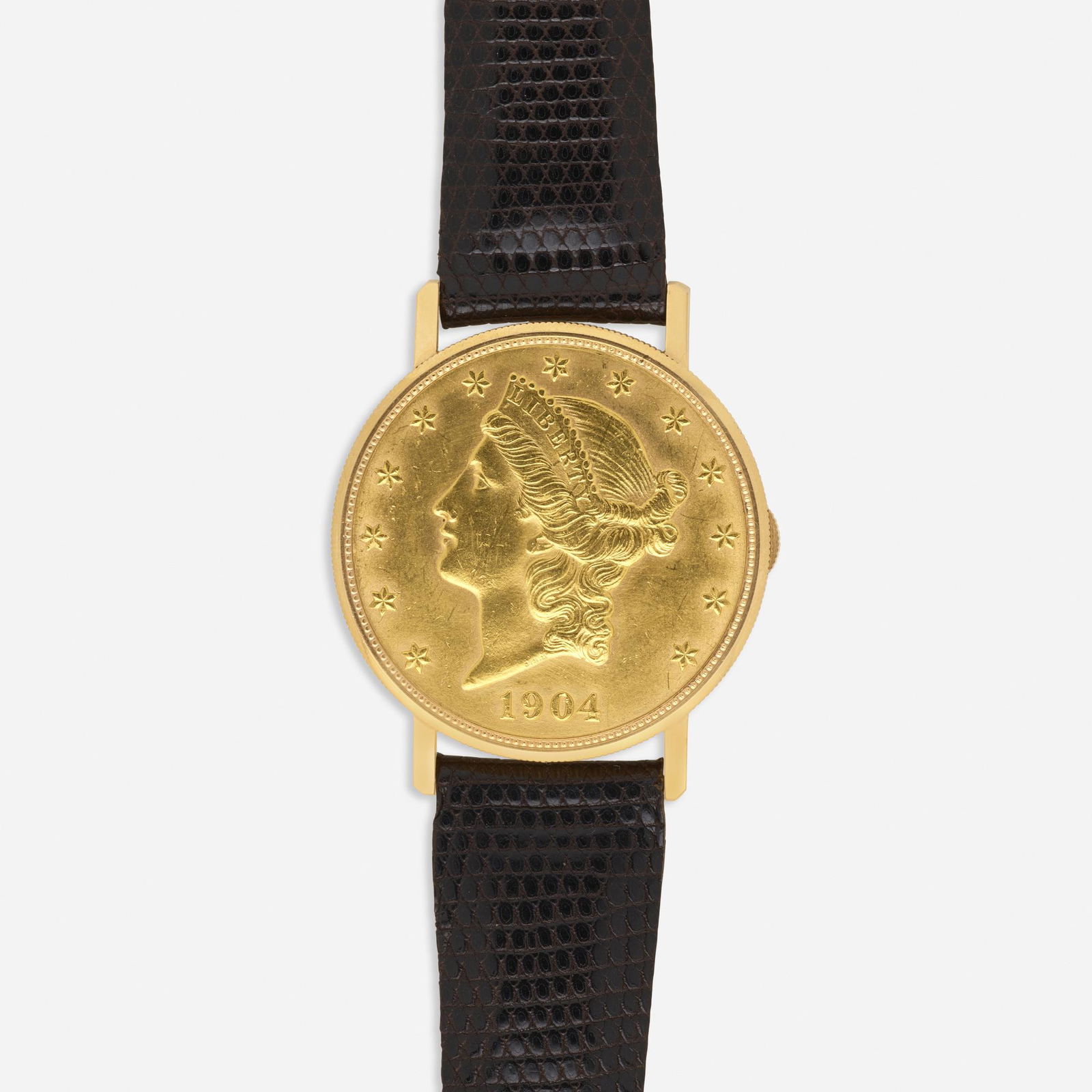 Favre-Leuba, Gold coin wristwatch (1 of 3)