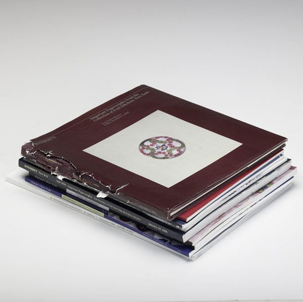 EPHEMERA Extensive collection of auction catalogs: EPHEMERA Extensive collection of auction catalogs predominantly on paperweights, mid-1960s through late 1990s, from American and European auction houses including Sotheby's and Christie's, and L.H. Se
