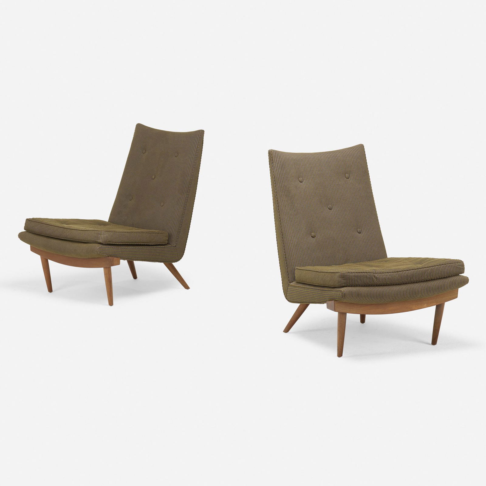 George Nakashima, Origins lounge chairs, pair (1 of 4)
