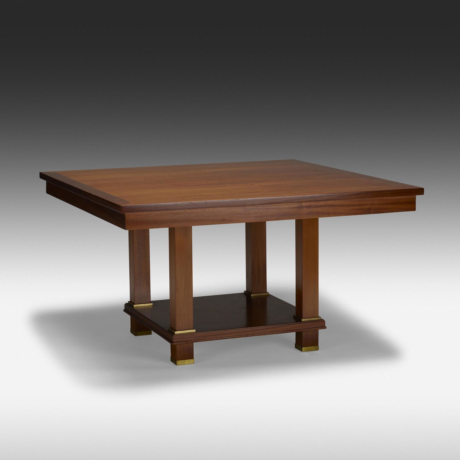 Jacques Adnet, attribution, Library table (1 of 2)