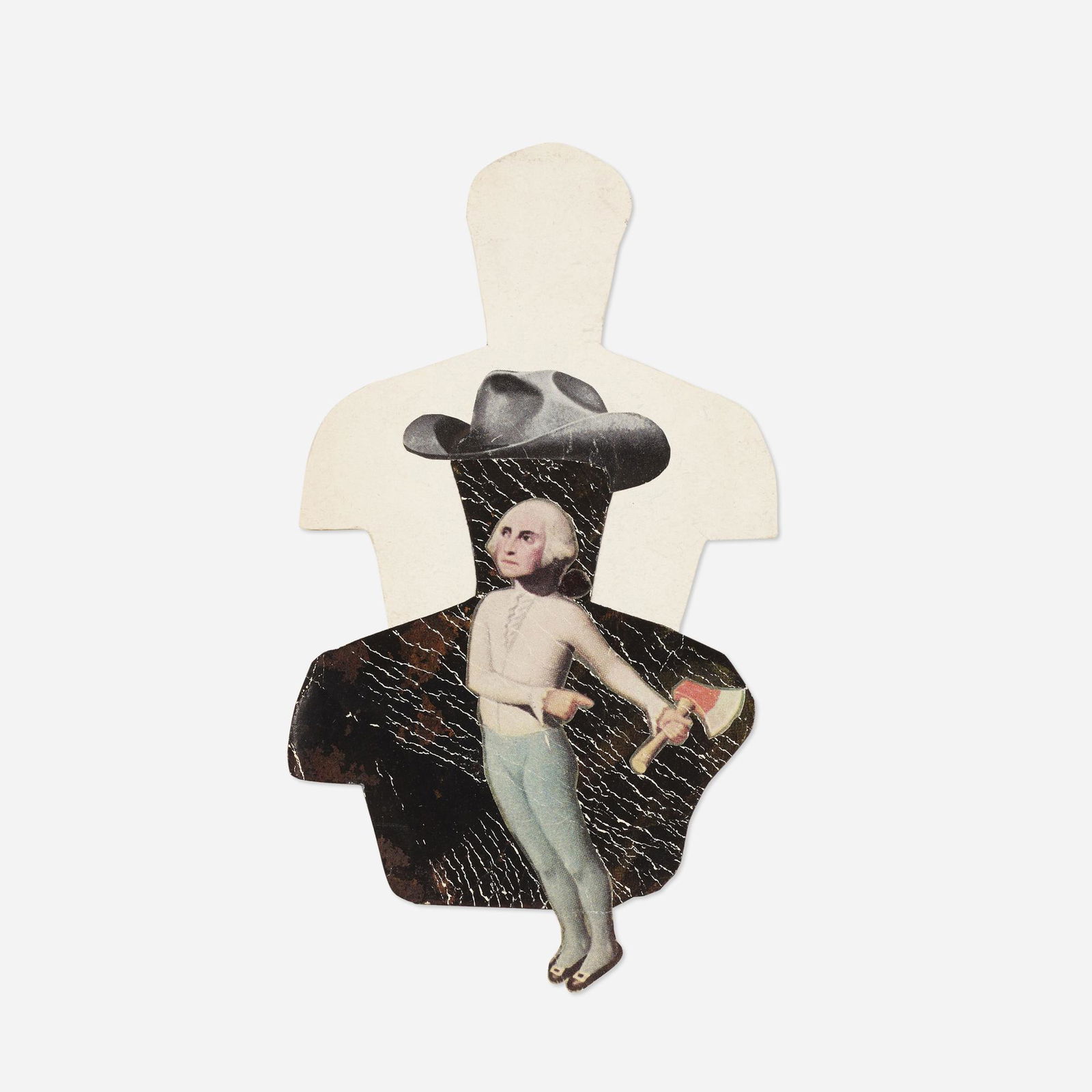 Ray Johnson, Untitled: Ray Johnson Untitled c. 1970collage7 h × 4 w in (18 × 10 cm) Provenance: Gift from the artist, Collection of Rolf Nelson | Private Collection Exhibited