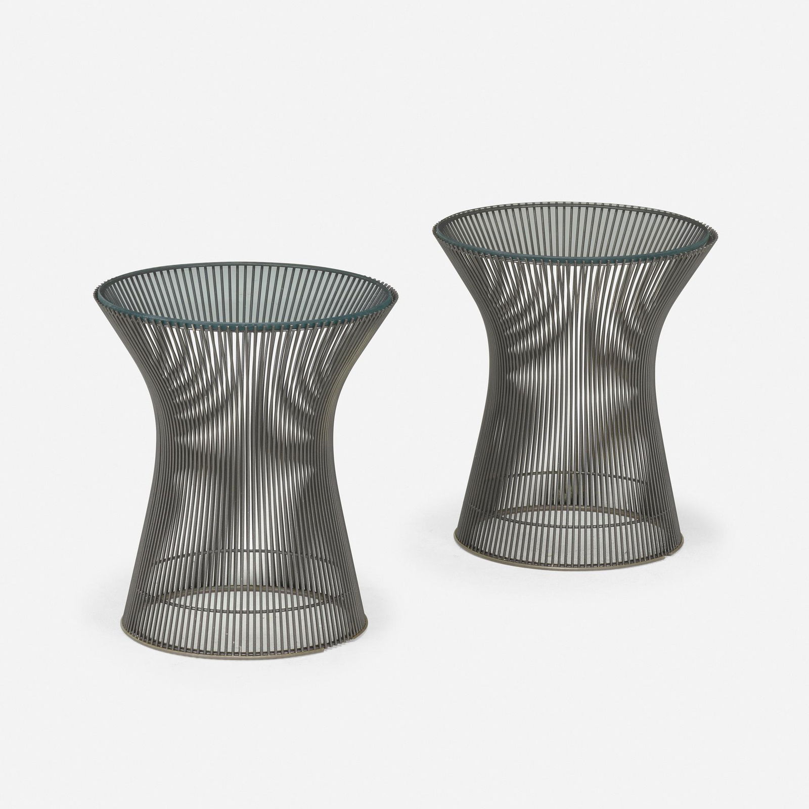 Warren Platner, Occasional tables, pair (1 of 3)
