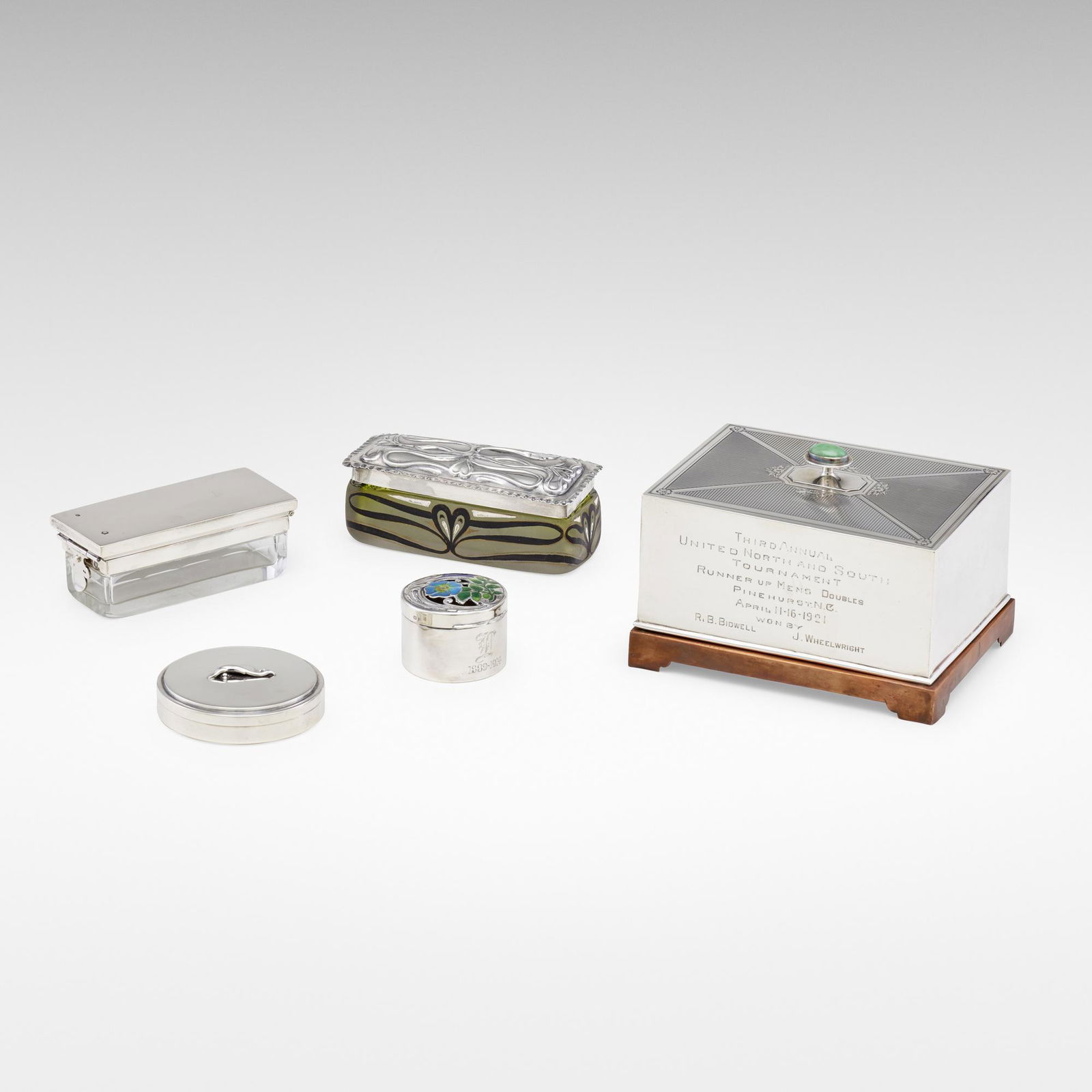 20th Century, Collection of five boxes (1 of 7)