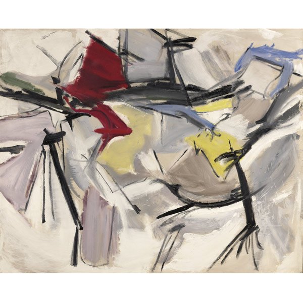 Leon Wall (American, 1919-1980) Untitled, 1959