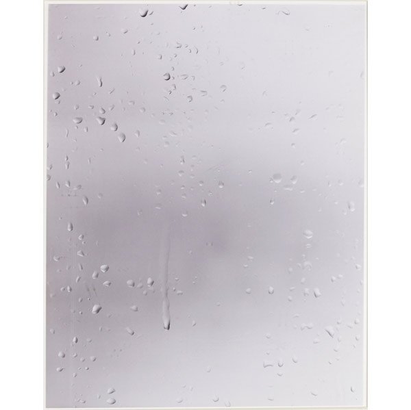 Bing Wright (American, b. 1958) Untitled (Raindrop: Bing Wright (American, b. 1958) Untitled (Raindrops), 1992; Gelatin silver print; 19 1/2'' x 15 1/2'' (sheet); Provenance: Private Collection, San Francisco