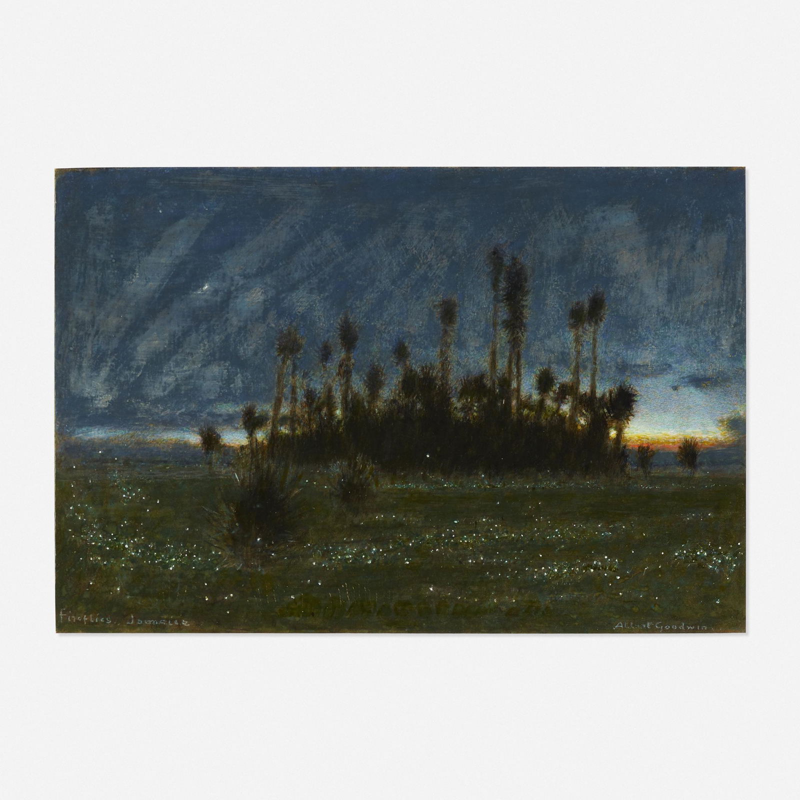 Albert Goodwin, Fireflies, Jamaica (1 of 3)