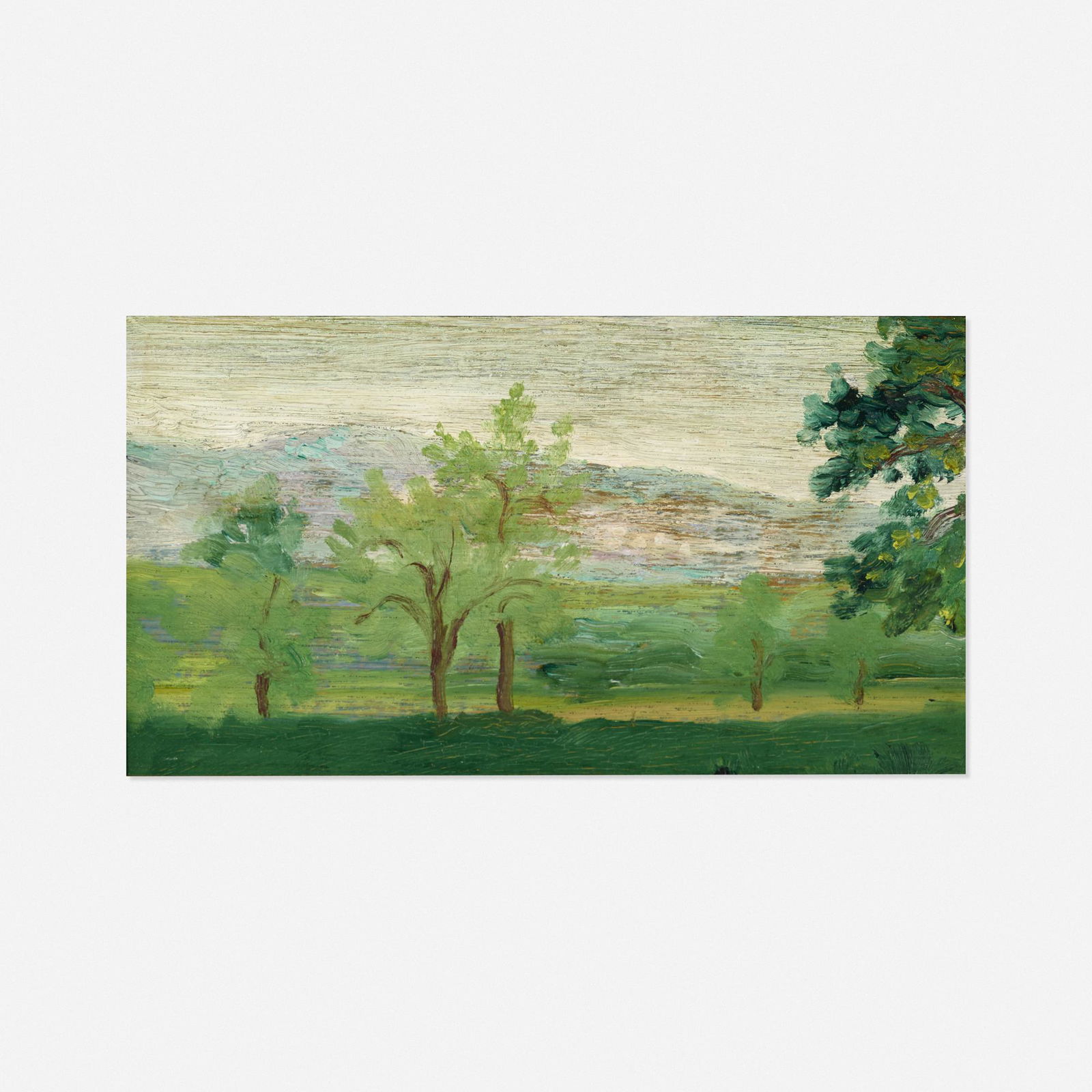 Arthur Bowen Davies, Shore of Rockland Lake (1 of 3)