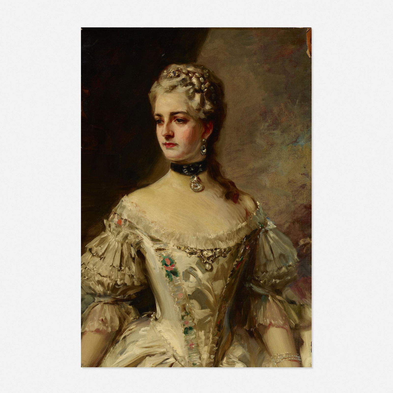 Irving Ramsey Wiles, Portrait of a Lady (1 of 2)