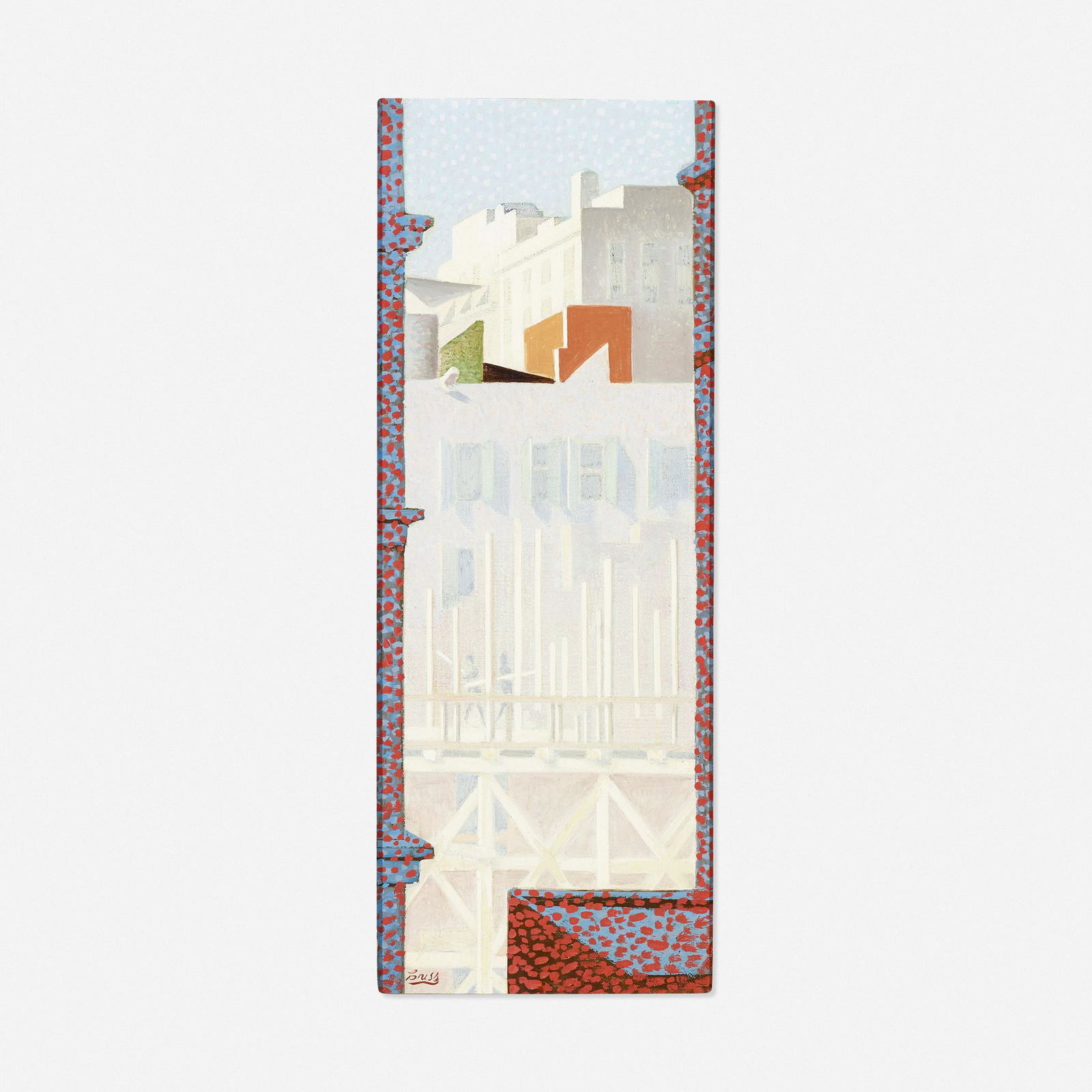 Francis Criss, Under Construction (Roof Tops) (1 of 3)