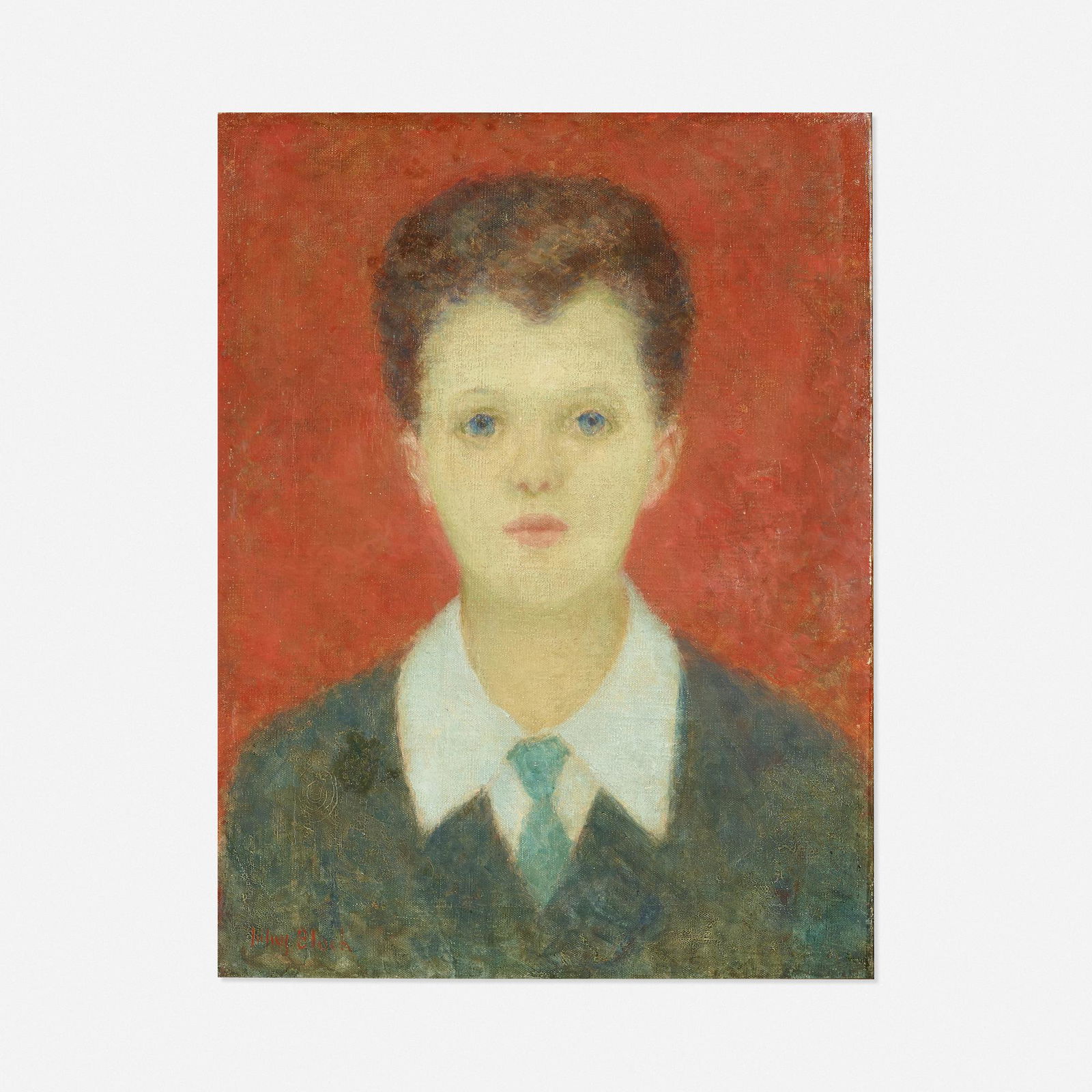 Julius Bloch, Portrait of a Young Boy (1 of 3)