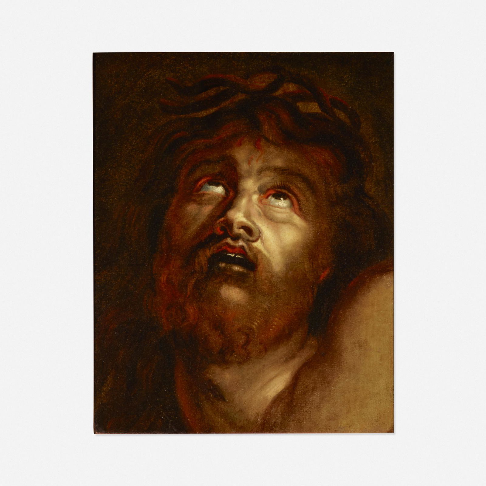 Circle of Peter Paul Rubens, Head of Christ (1 of 3)