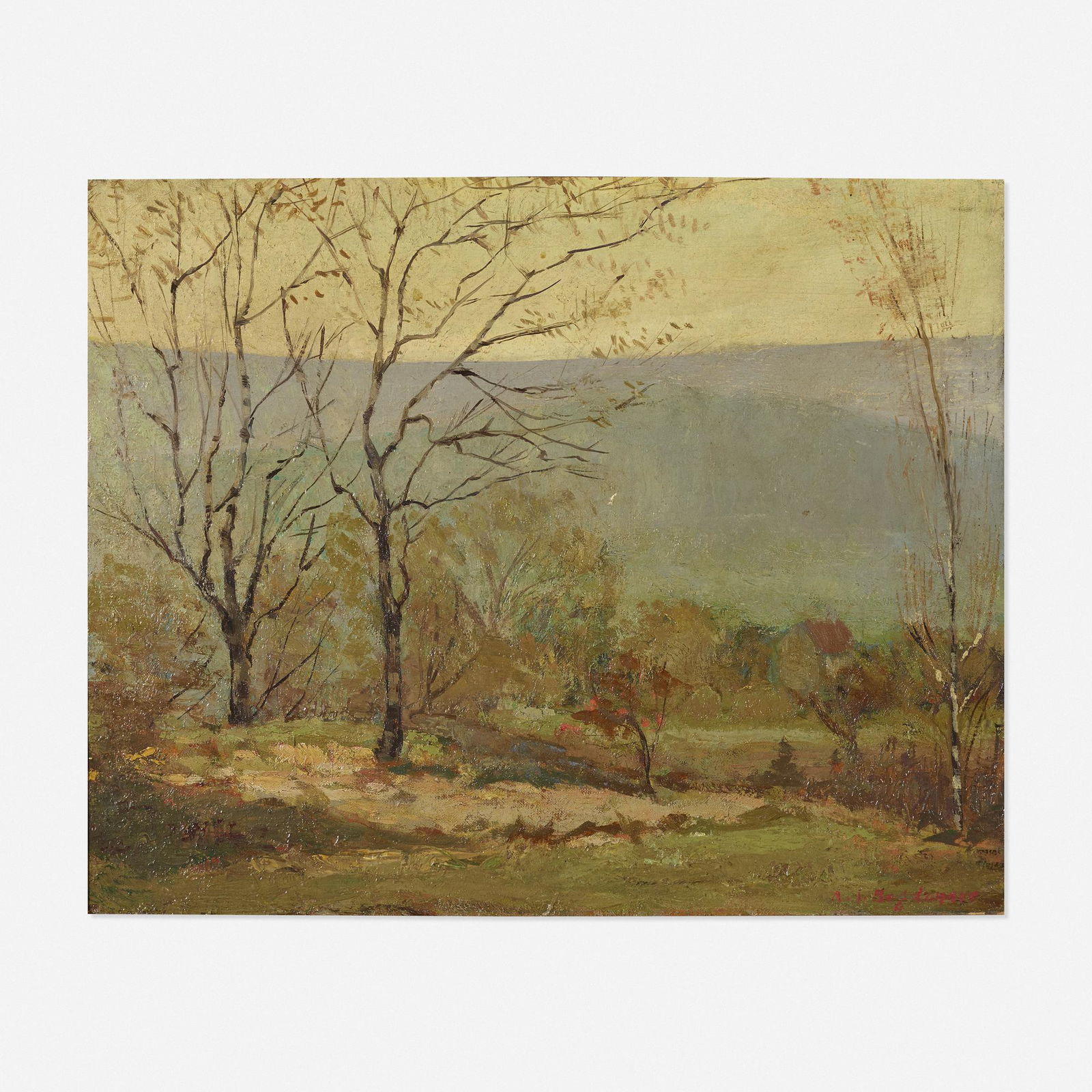 Abraham Bogdanove, Winter Landscape (1 of 3)