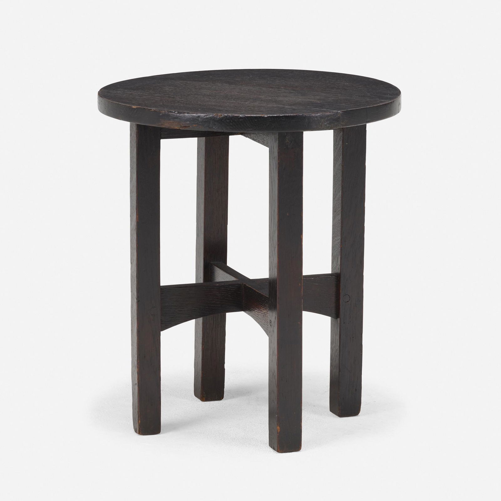 Gustav Stickley, Tabouret, model 601 (1 of 4)