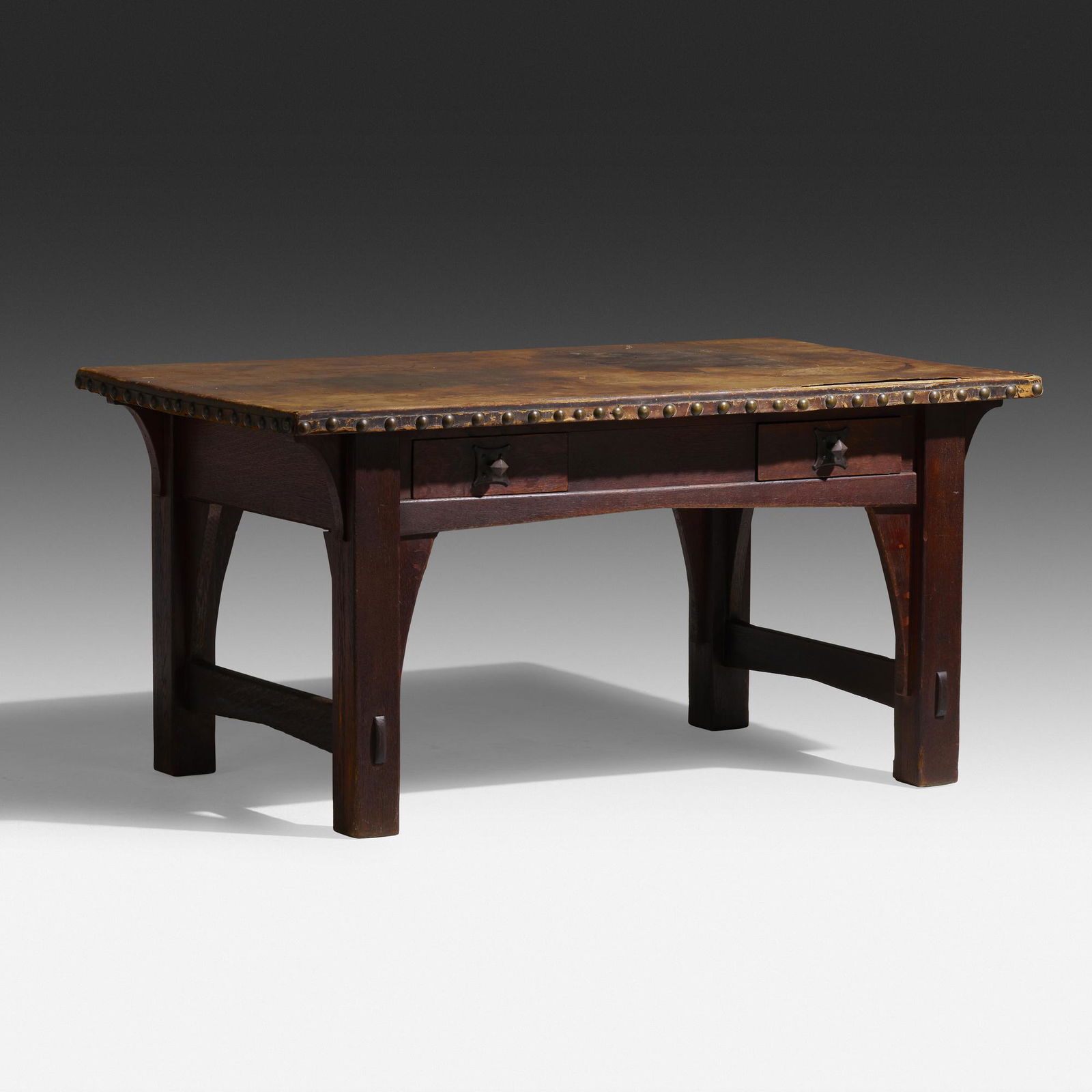 Gustav Stickley, Early desk, model 409 (1 of 3)