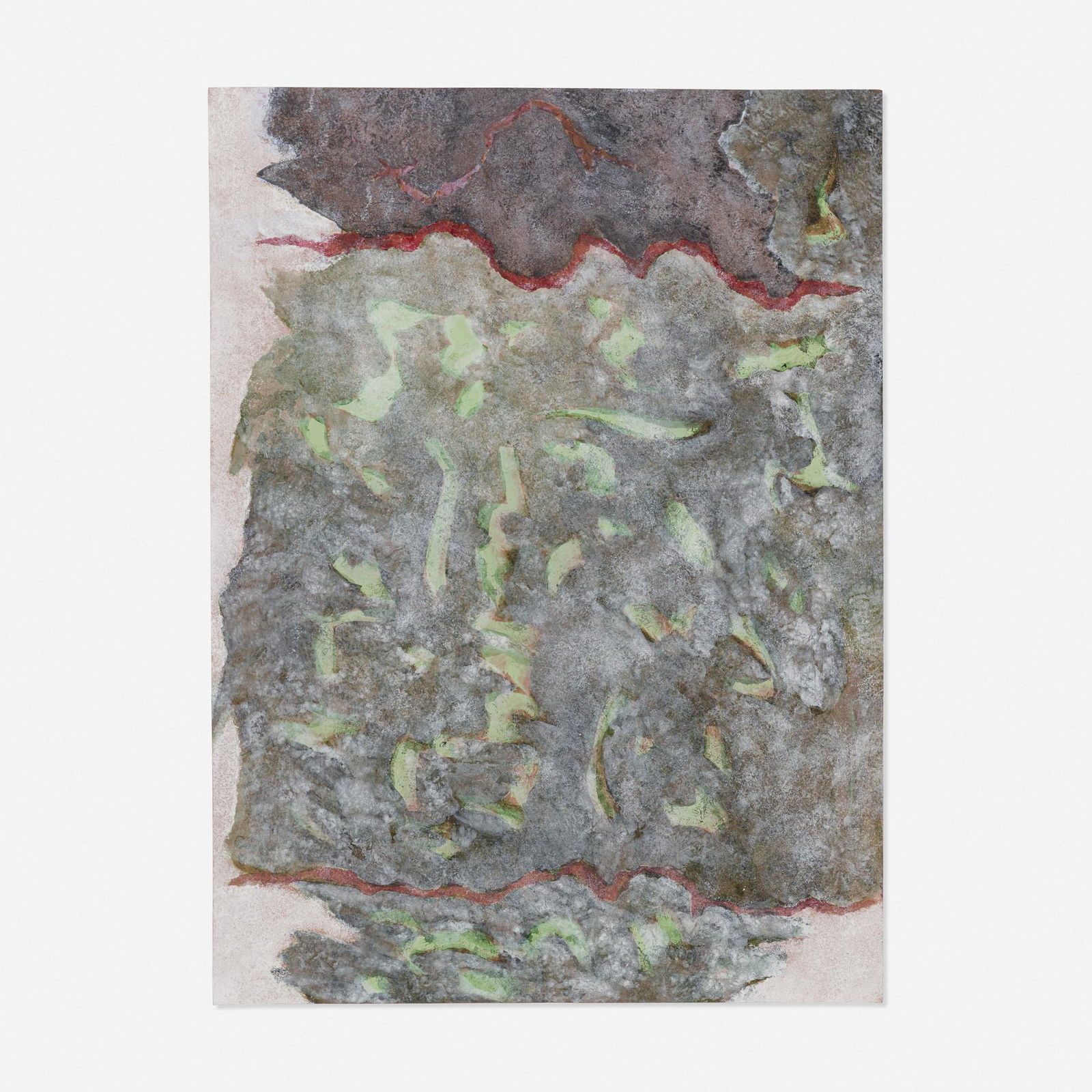 Theodoros Stamos, Infinity Field Jerusalem Series XVIII: Theodoros Stamos Infinity Field Jerusalem Series XVIII 1984acrylic on paper30 h × 22 w in (76 × 56 cm) Signed, titled and dated to verso 'Infinity Field, Jerusalem Series #XVIII 1984