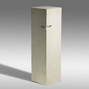 Theaster Gates, Stand-Ins for a Period of Wreckage 16: Theaster Gates Stand-Ins for a Period of Wreckage 16 2011 white concrete and porcelain 42.75 h × 12 w × 12 d in (109 × 30 × 30 cm) Provenance: Kavi Gupta Gallery, Chicago |