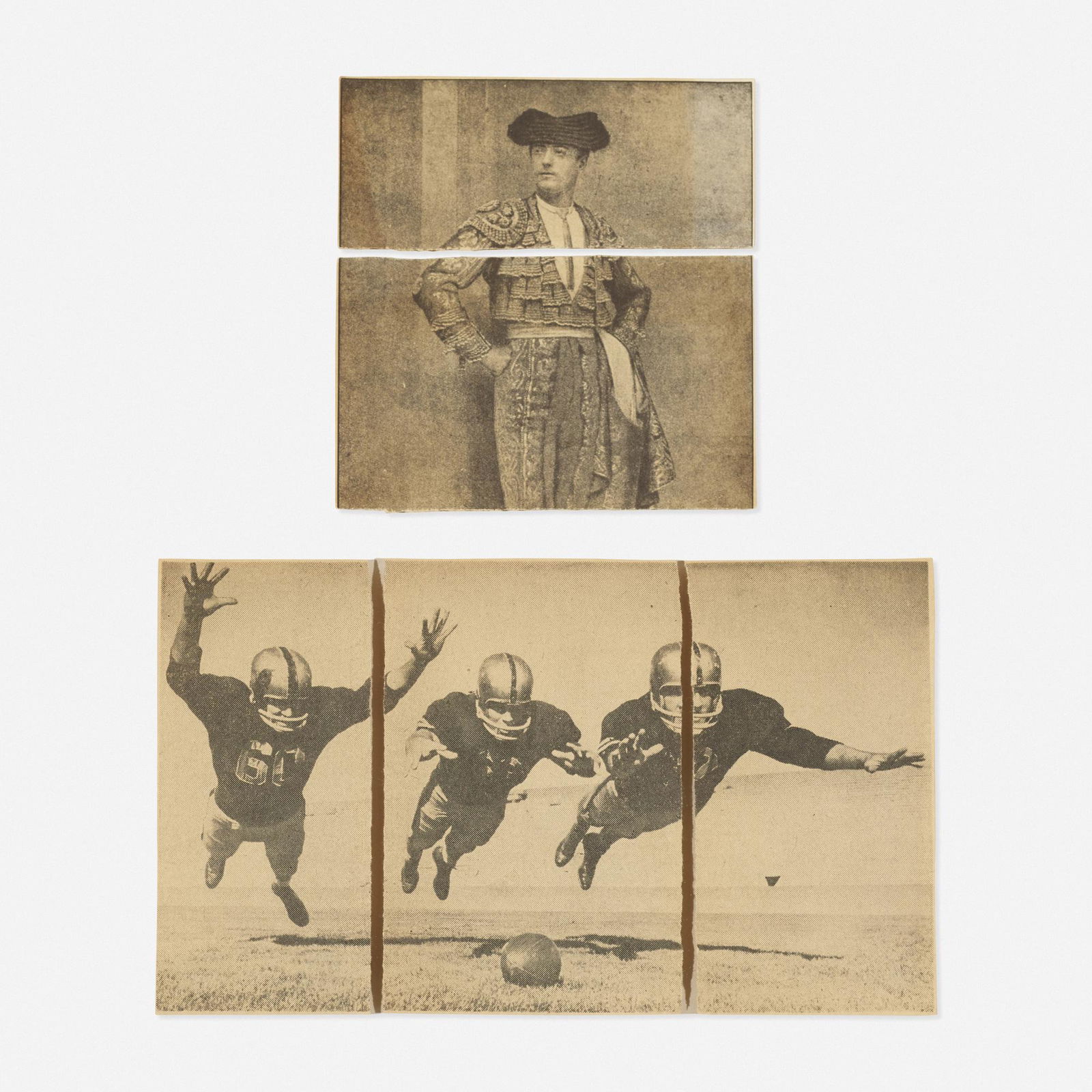 Ray Johnson, Untitled: Ray Johnson Untitled 1962offset lithograph15 h × 12 w in (38 × 30 cm) Sold with envelope addressed to Rolf Nelson. Provenance: Collection of Rolf Nelson | Priv