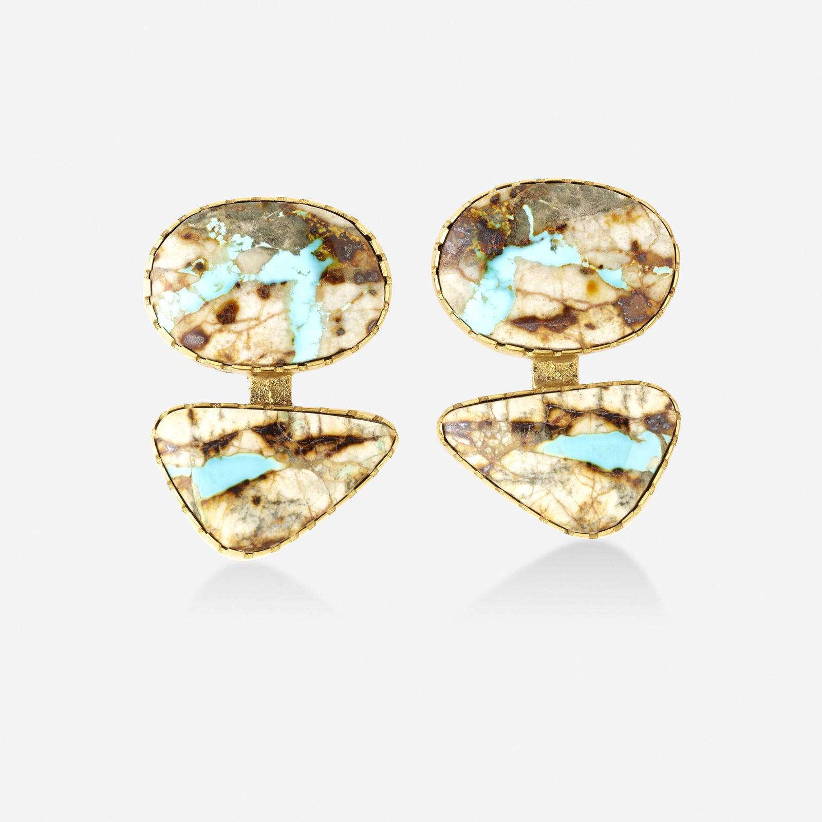 Gail Bird and Yazzie Johnson, Turquoise, jasper (1 of 2)