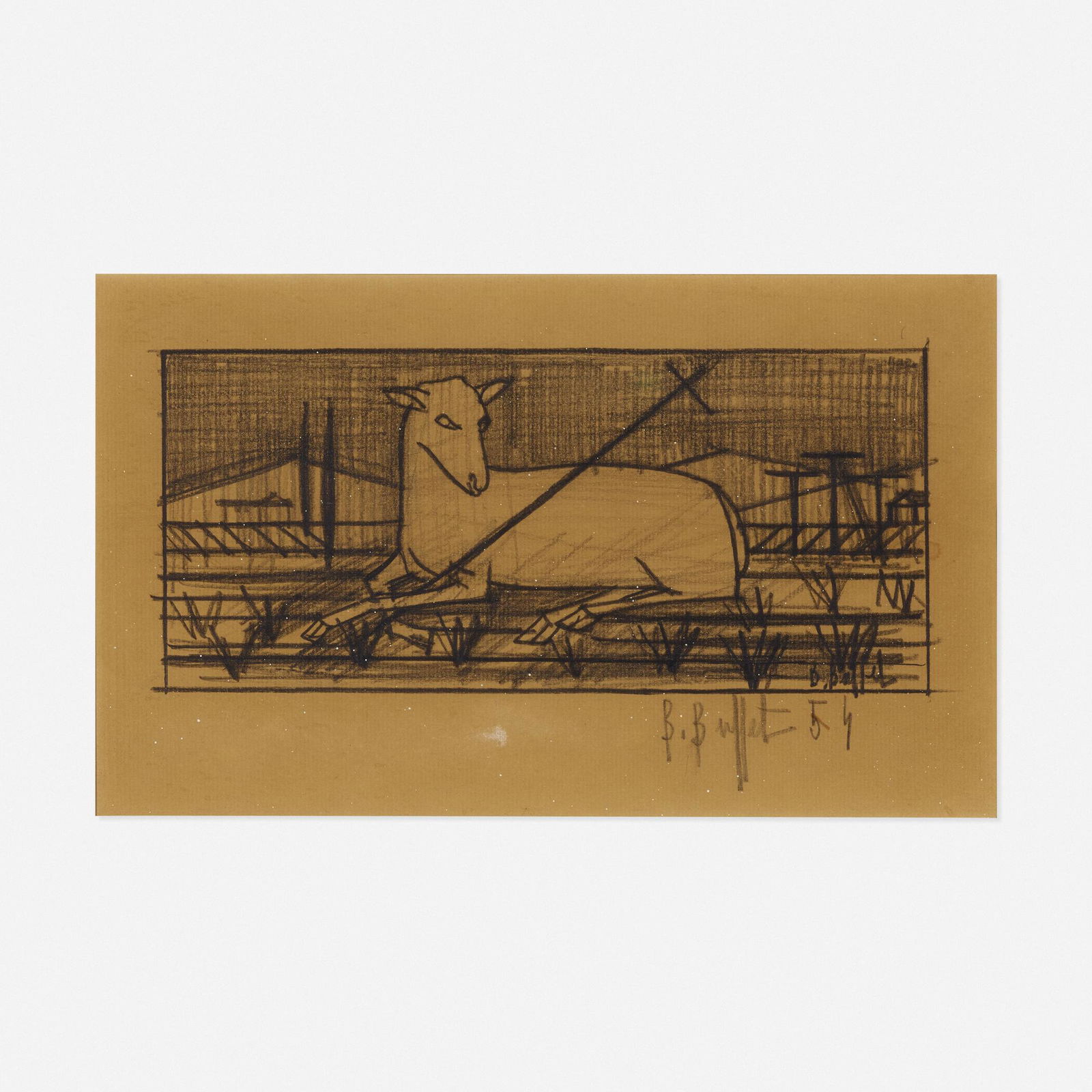 Bernard Buffet, Untitled (1 of 3)