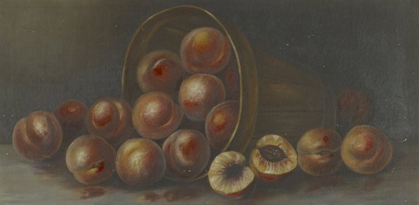 HENRY VARNUM POOR (American, 1887-1970): HENRY VARNUM POOR (American, 1887-1970) Four works of art: Two oil on canvas, oil on board and pastel on paper (framed). (Provenance: Charles and Ruth Stone (nephew of Henry Varnum Poor) West Valley A