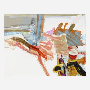 Pia Fries, Untitled (Number 01): Pia Fries Untitled (Number 01) 2000mixed media on paper18¼ h × 24 w in (46 × 61 cm) Signed, titled and dated to verso 'No. 1 / 2000 Pia Fries'. Provenance: CRG