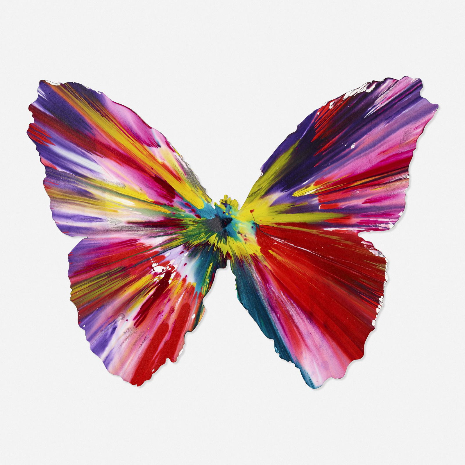 Damien Hirst, Butterfly Spin Painting (1 of 3)