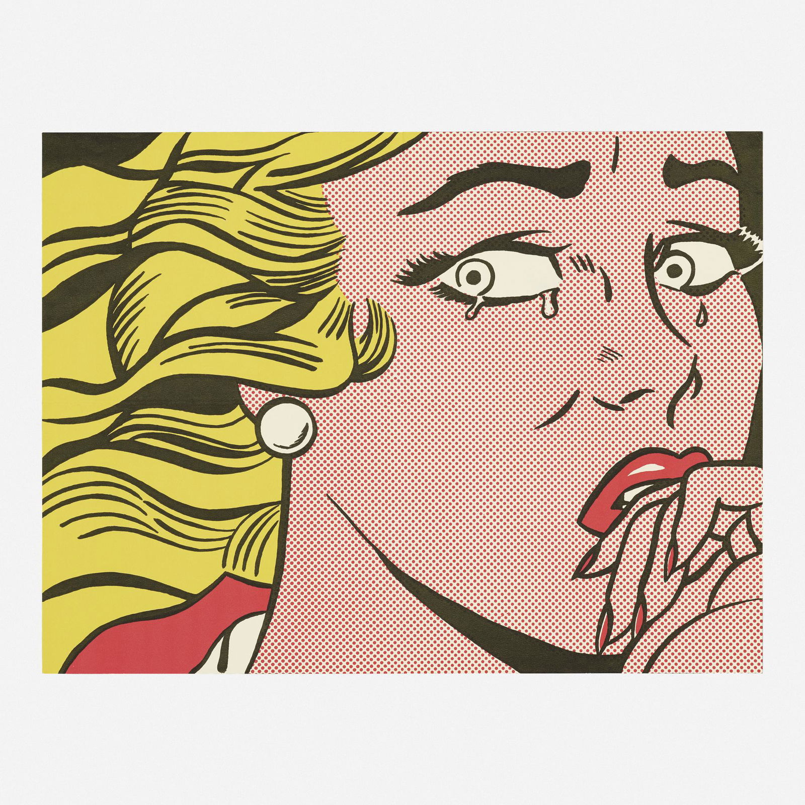 Roy Lichtenstein, Crying Girl (Castelli mailer) (1 of 3)