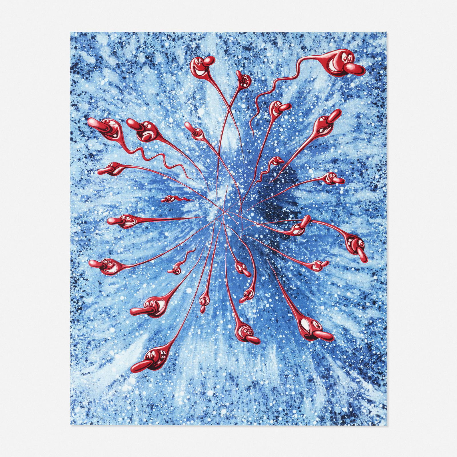 Kenny Scharf, In the Beginning (1 of 3)