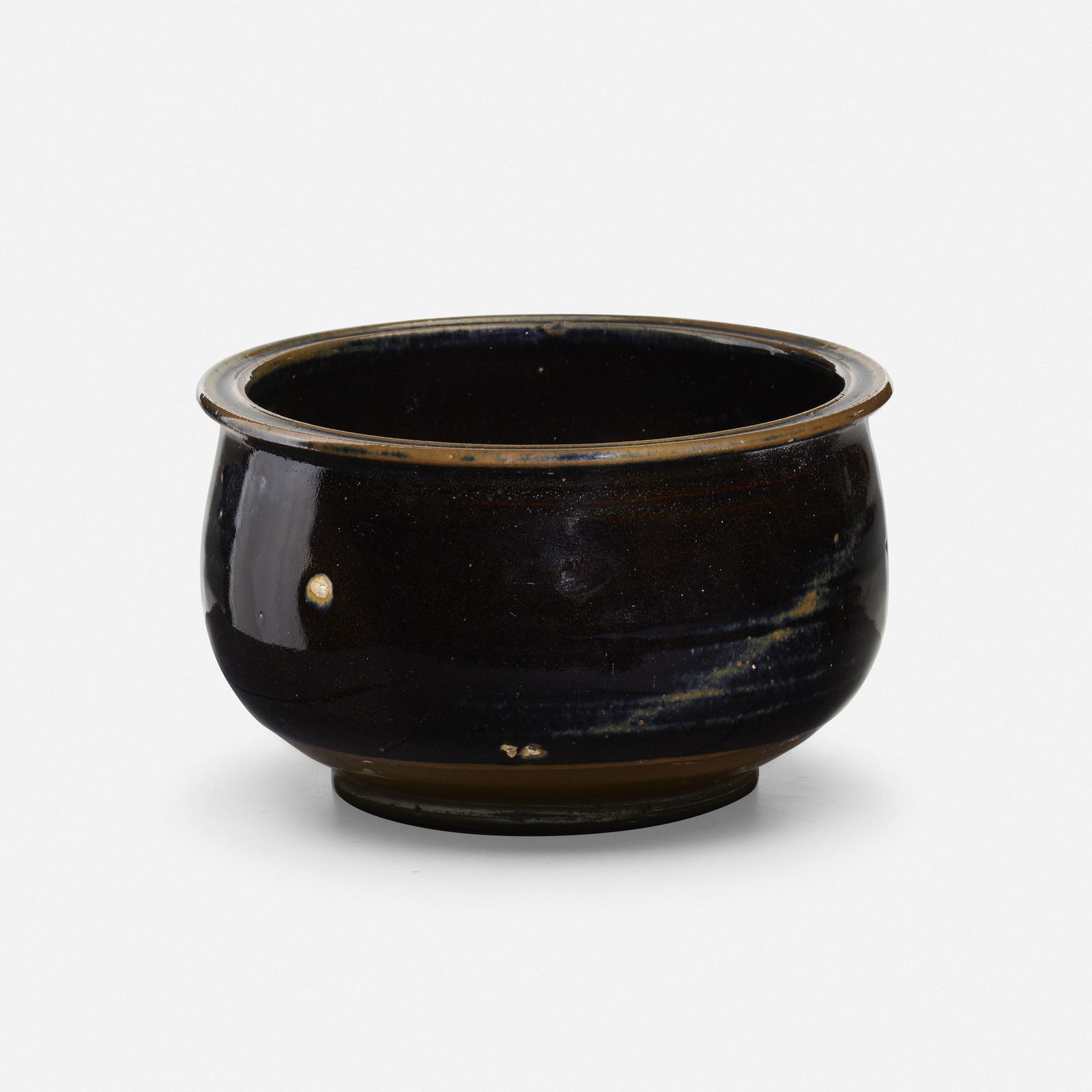 Chinese, Henan Black-glazed jar (1 of 4)