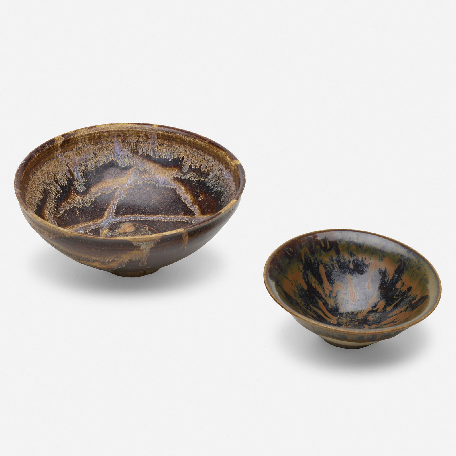 Chinese, Henan Black and Russet-splashed bowls (1 of 5)