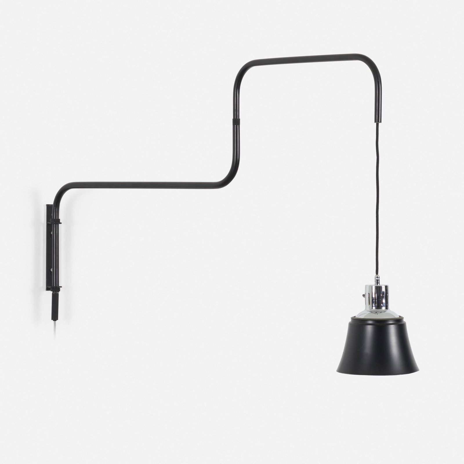 Heinrich-Siegfried Bormann, Swivel-arm wall lamp (1 of 3)