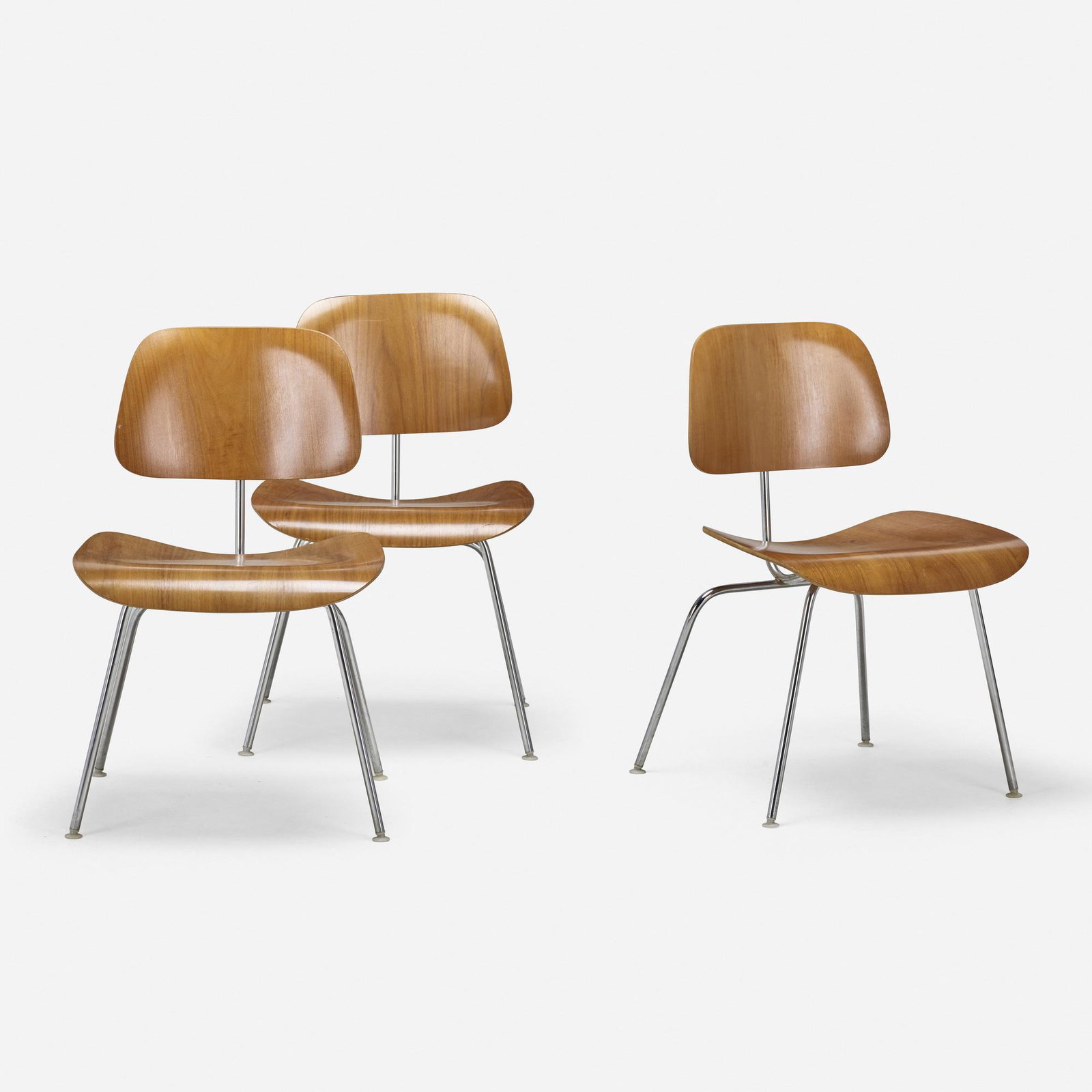 Charles and Ray Eames, DCMs, set of three (1 of 6)