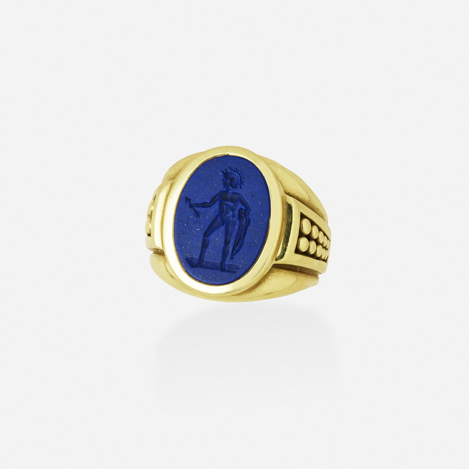 Barry Kieselstein-Cord, Lapis lazuli intaglio ring (1 of 4)