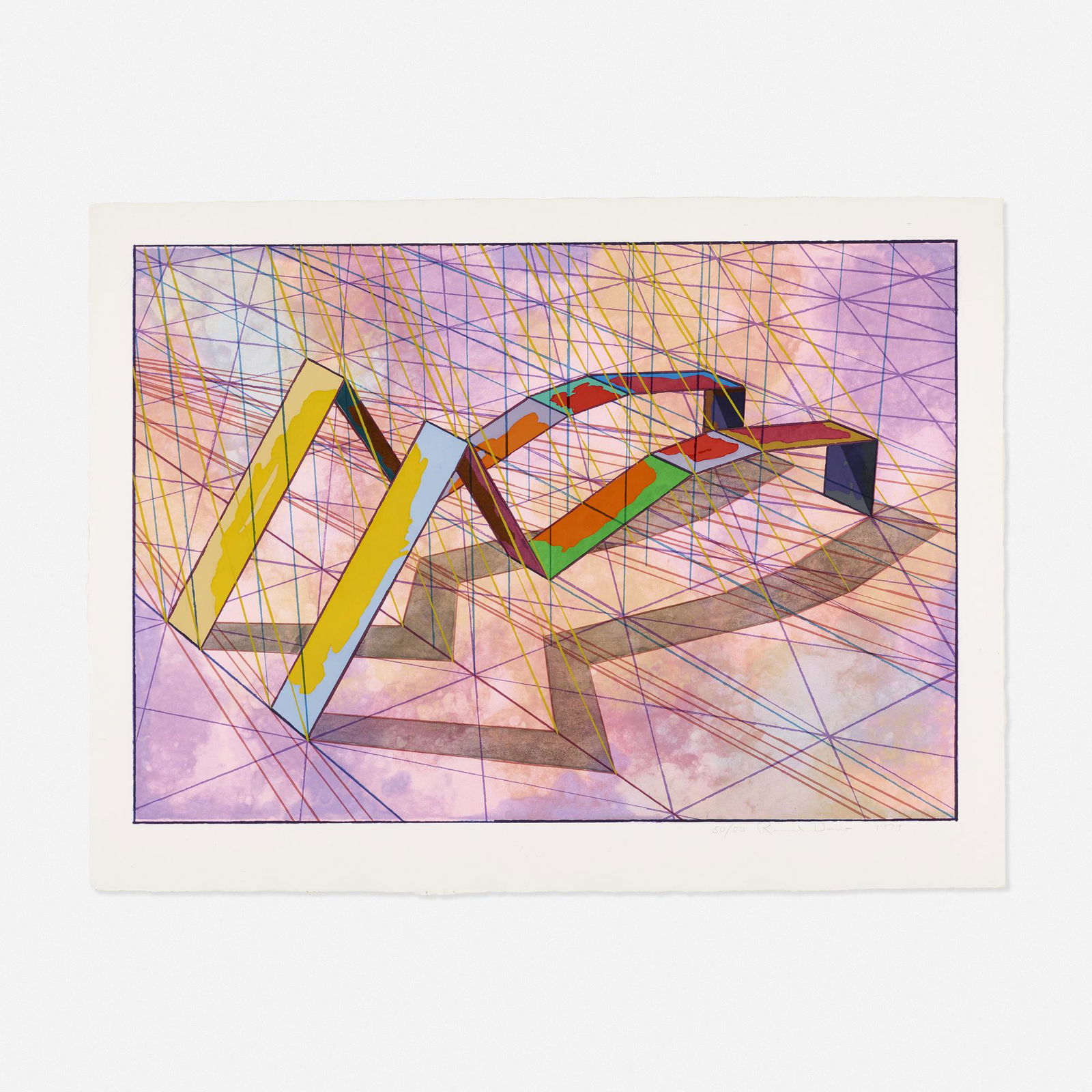 Ronald Davis, Twin Wave (1 of 3)