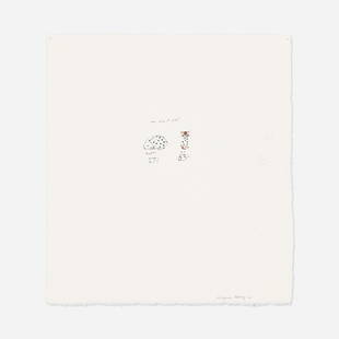 Peregrine Honig, Untitled: Peregrine Honig Untitled 2006ink and gouache on paper 11 h × 10 w in (28 × 25 cm) Signed and dated to lower right 'Peregrine Honig 06'. This work will ship from