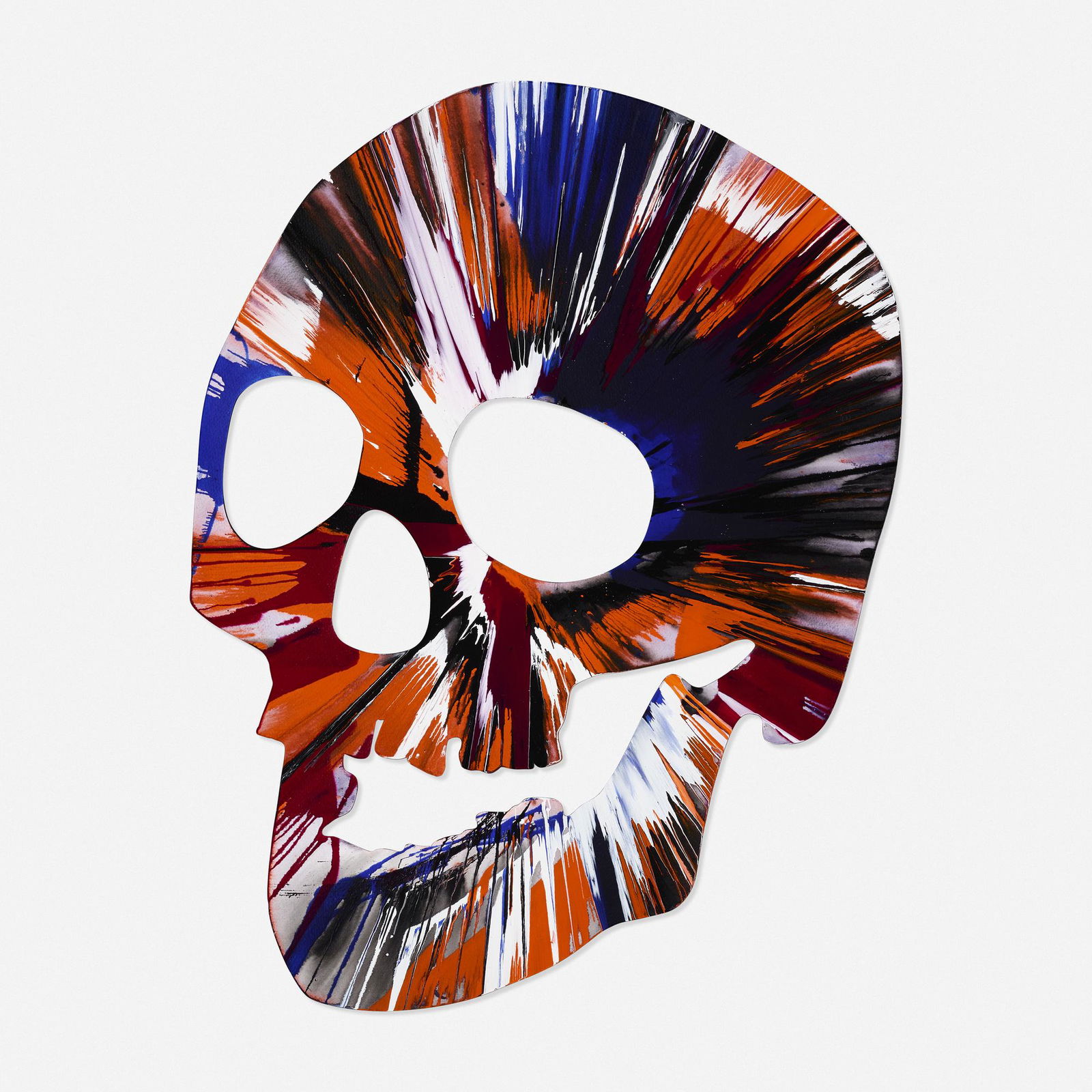 Damien Hirst, Skull Spin Painting (1 of 3)