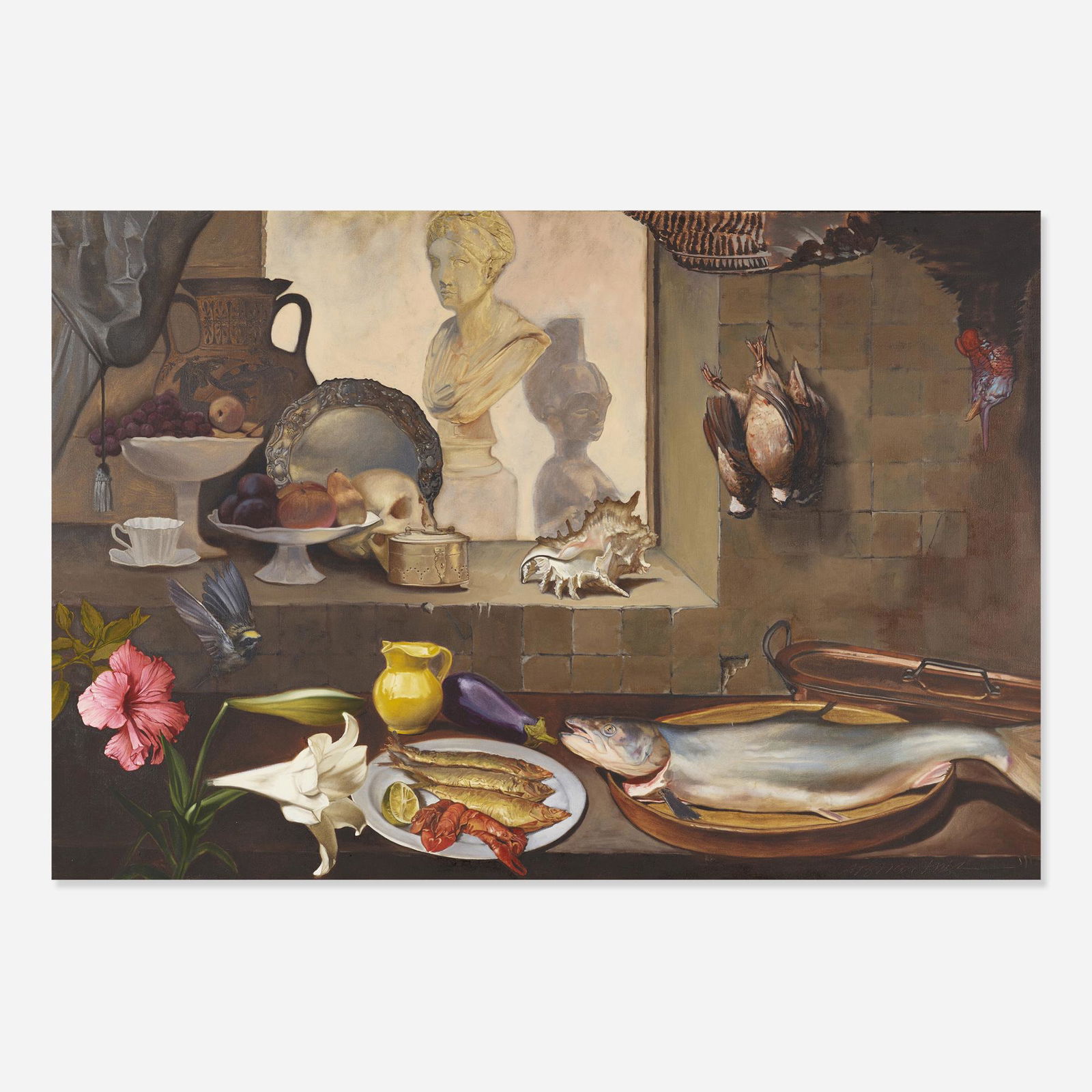 Adrian Martinez, Still Life with Antique Bust (1 of 1)