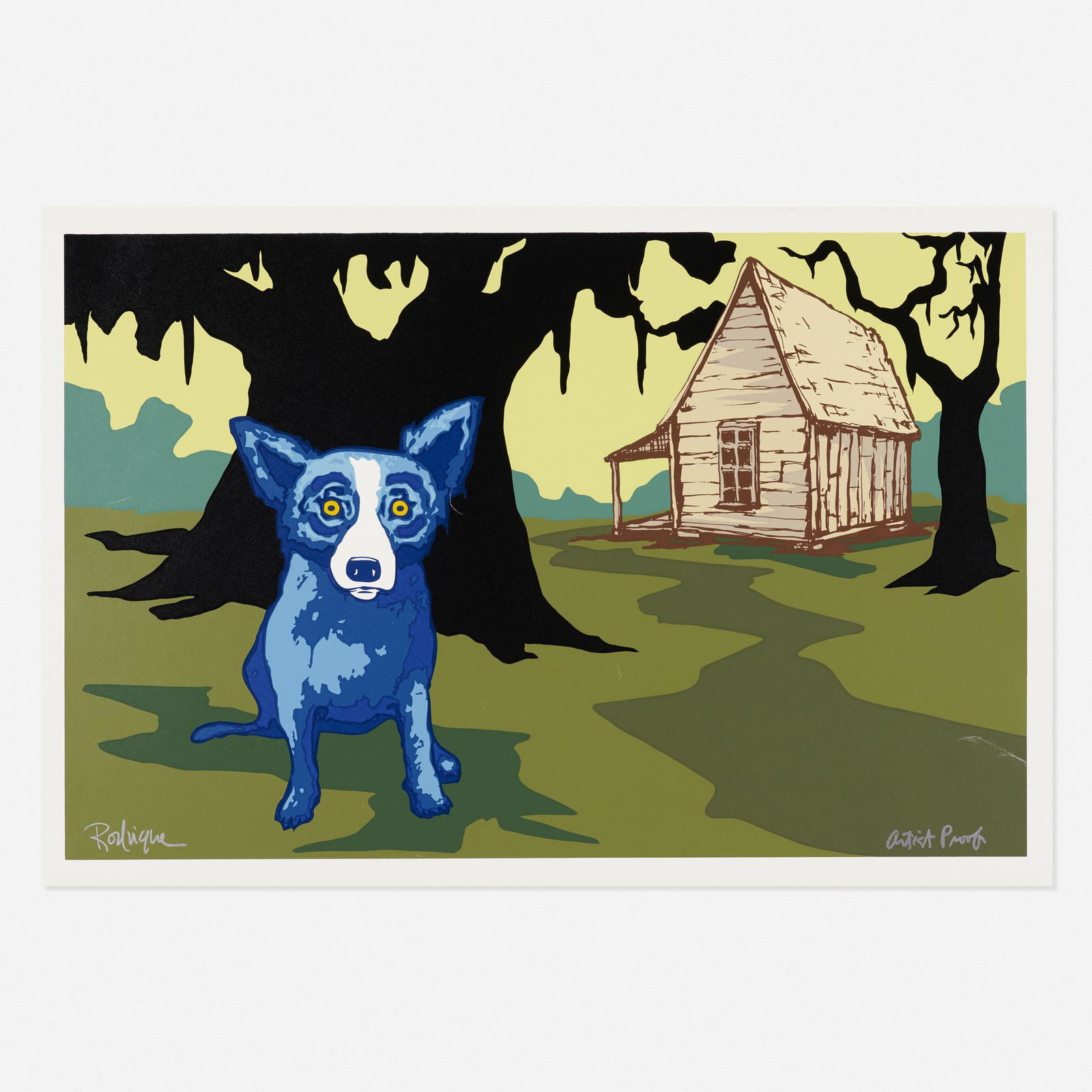 George Rodrigue, Tee George's Cabin (1 of 2)