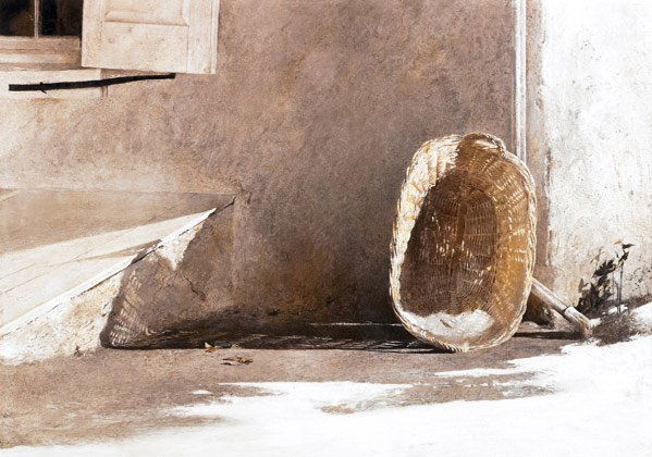 Andrew Wyeth (American, 1917-2009) Monday Morning: Andrew Wyeth (American, 1917-2009) Monday Morning; Collotype (framed); Signed and numbered 153/300; 13 1/4'' x 17 1/2'' (sight); Private Collection, Pennsylvania