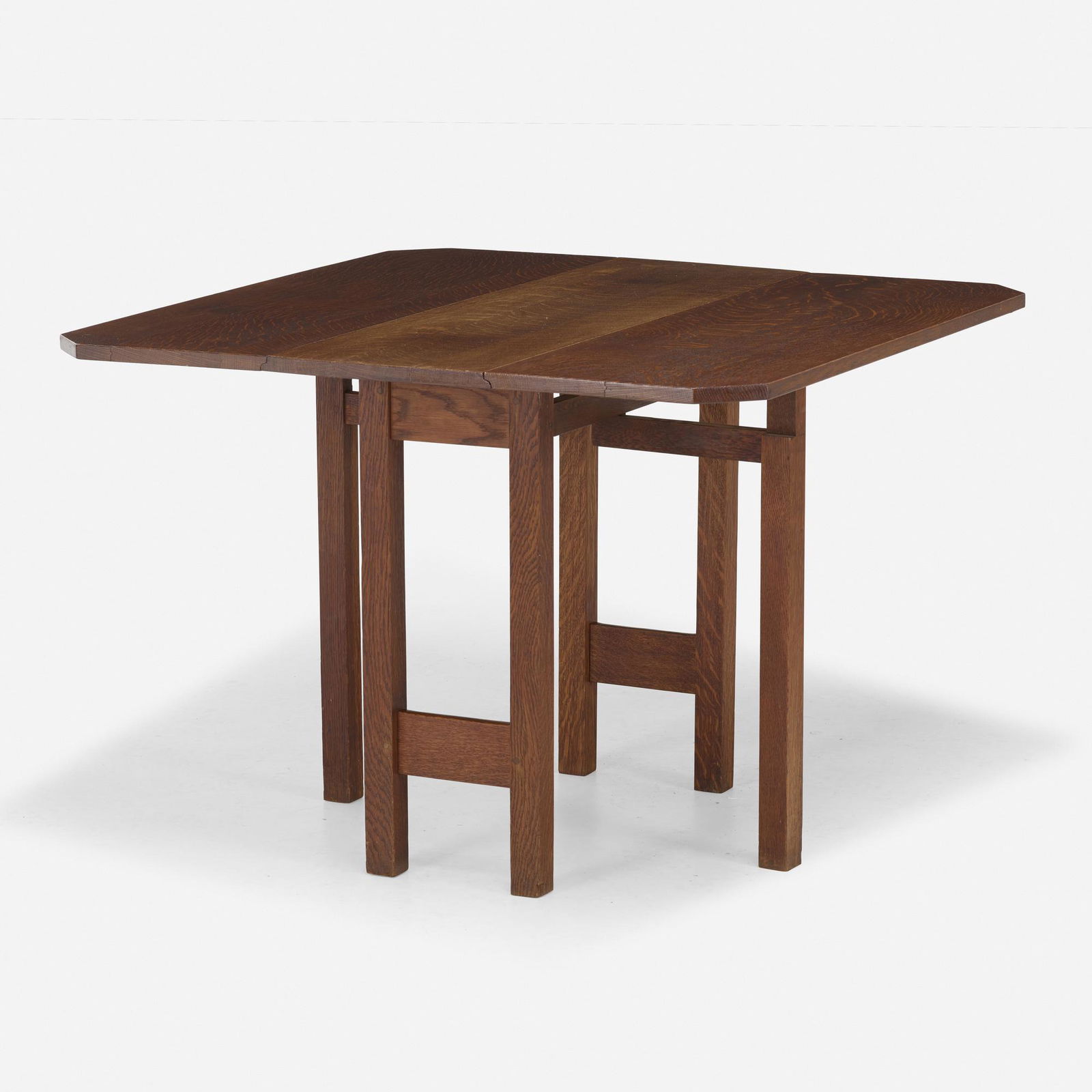 Gustav Stickley, Drop-leaf table, model 638 (1 of 5)