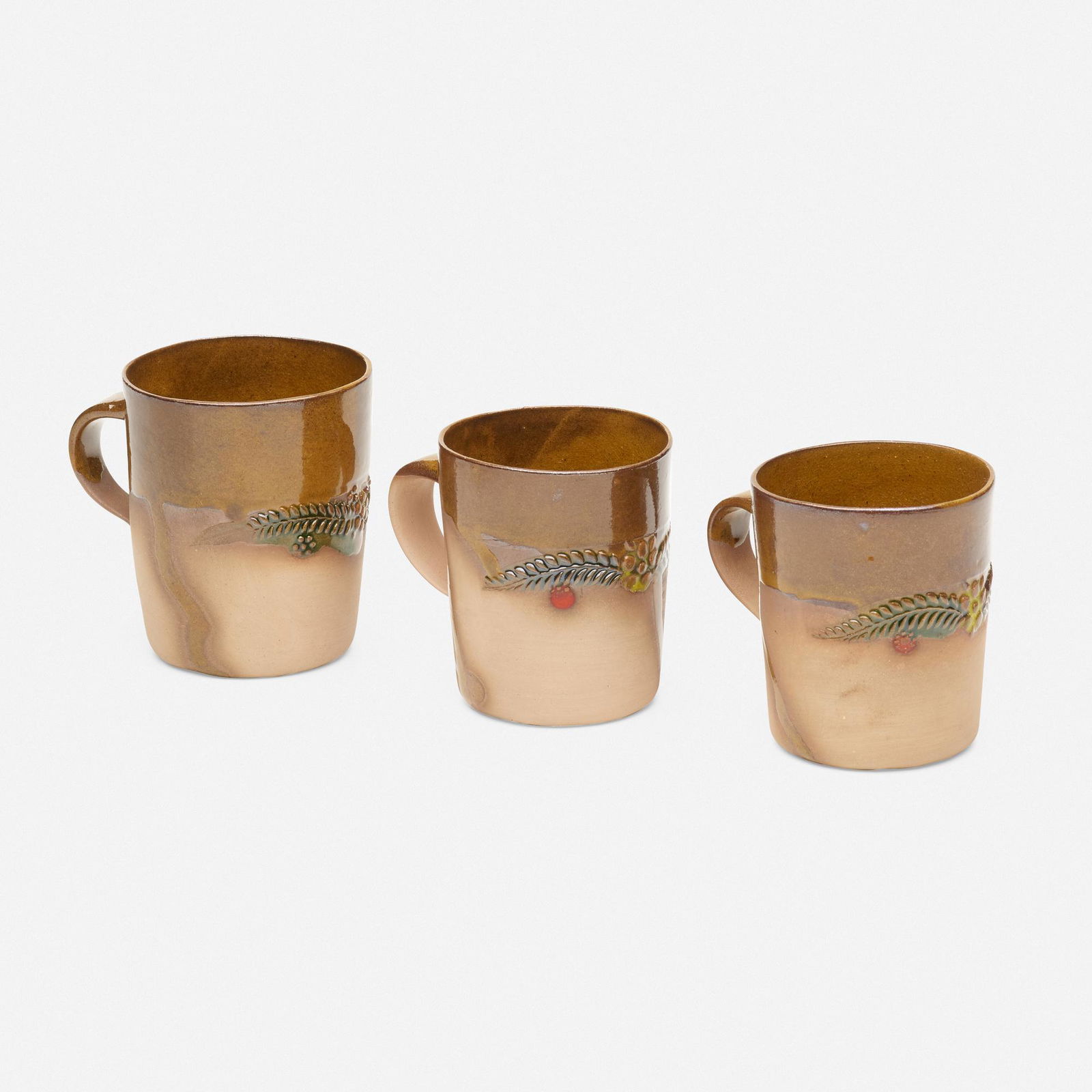 Ken Price, Tequila Cups, set of three (1 of 4)