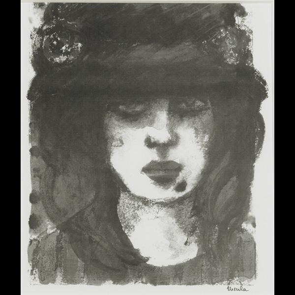 FOUR AMERICAN 20TH C. PRINTS: FOUR AMERICAN 20TH C. PRINTS; Robert Kushner (b. 1949), ''Tryst,'' lithograph in colors (framed), 1981, signed and numbered 113/125, 12 1/4'' x 25 1/2'' (sight); Nura Woodson Ulreich (1899-1950) litho