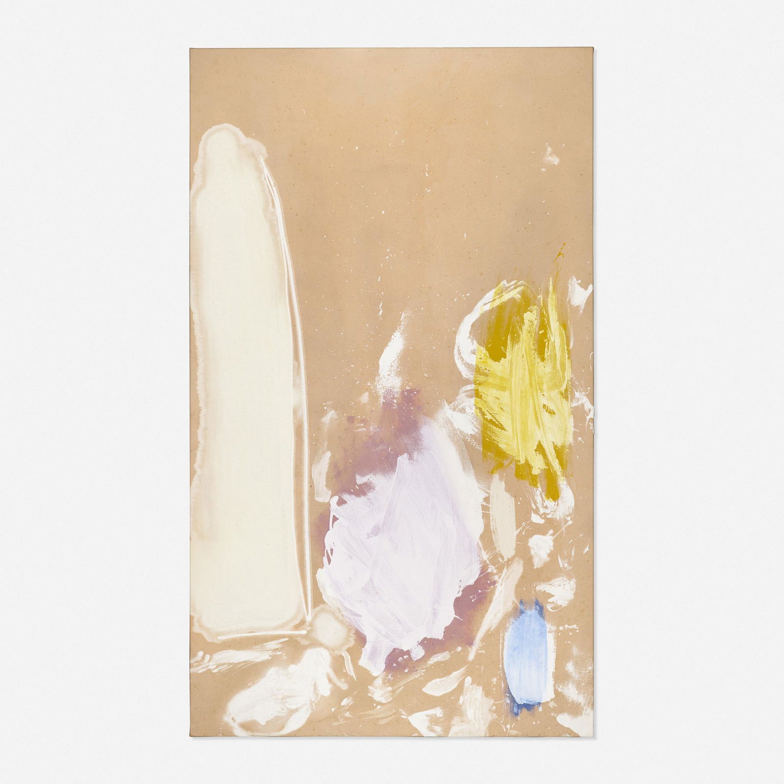 Dan Christensen, The Fourth Tattoo: Dan Christensen The Fourth Tattoo 1981acrylic on canvas 77.5 h × 46 w in (197 × 117 cm) Provenance: Salander-O'Reilly Galleries, New York | Private Collection