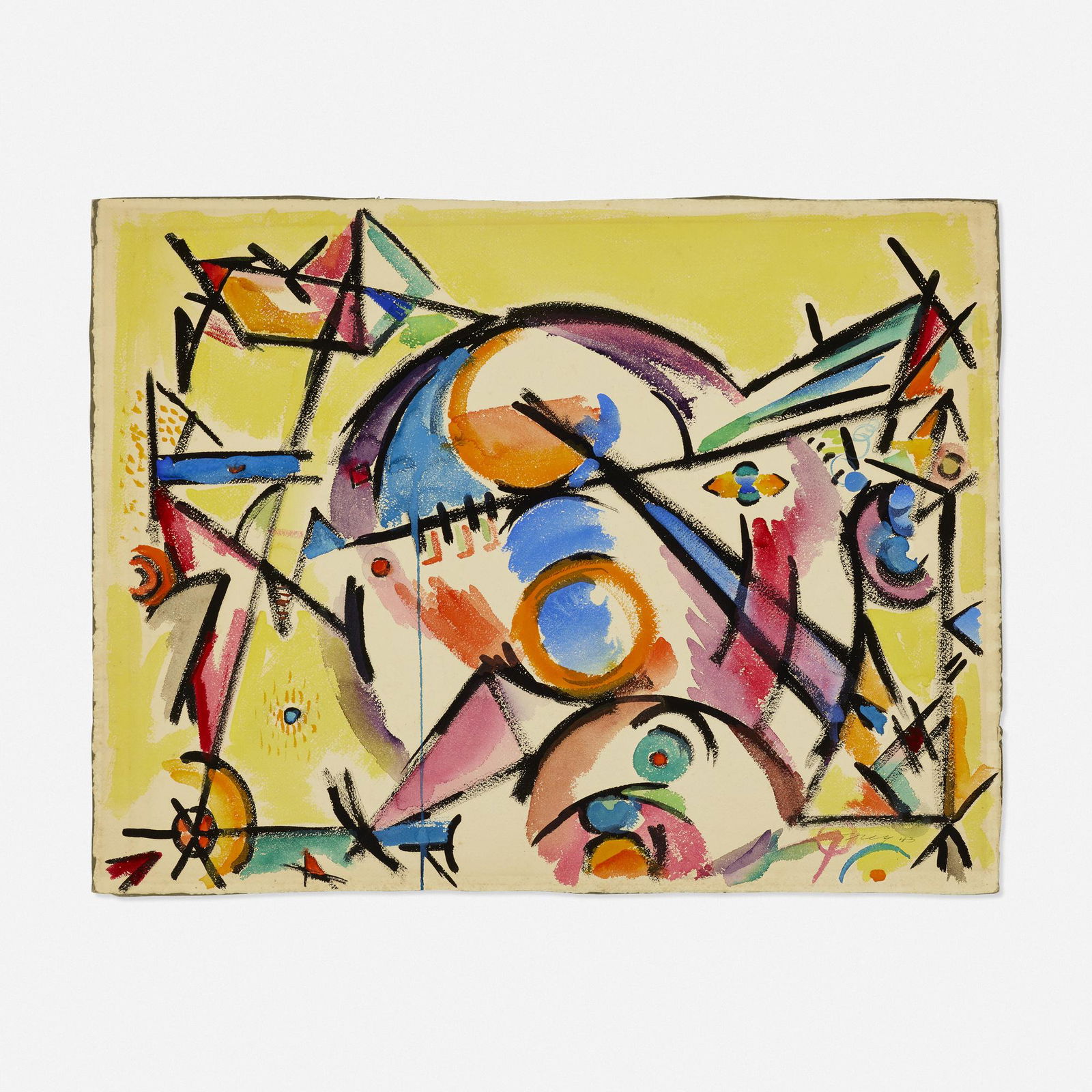 Lloyd Raymond Ney, Abstract Composition (1 of 2)