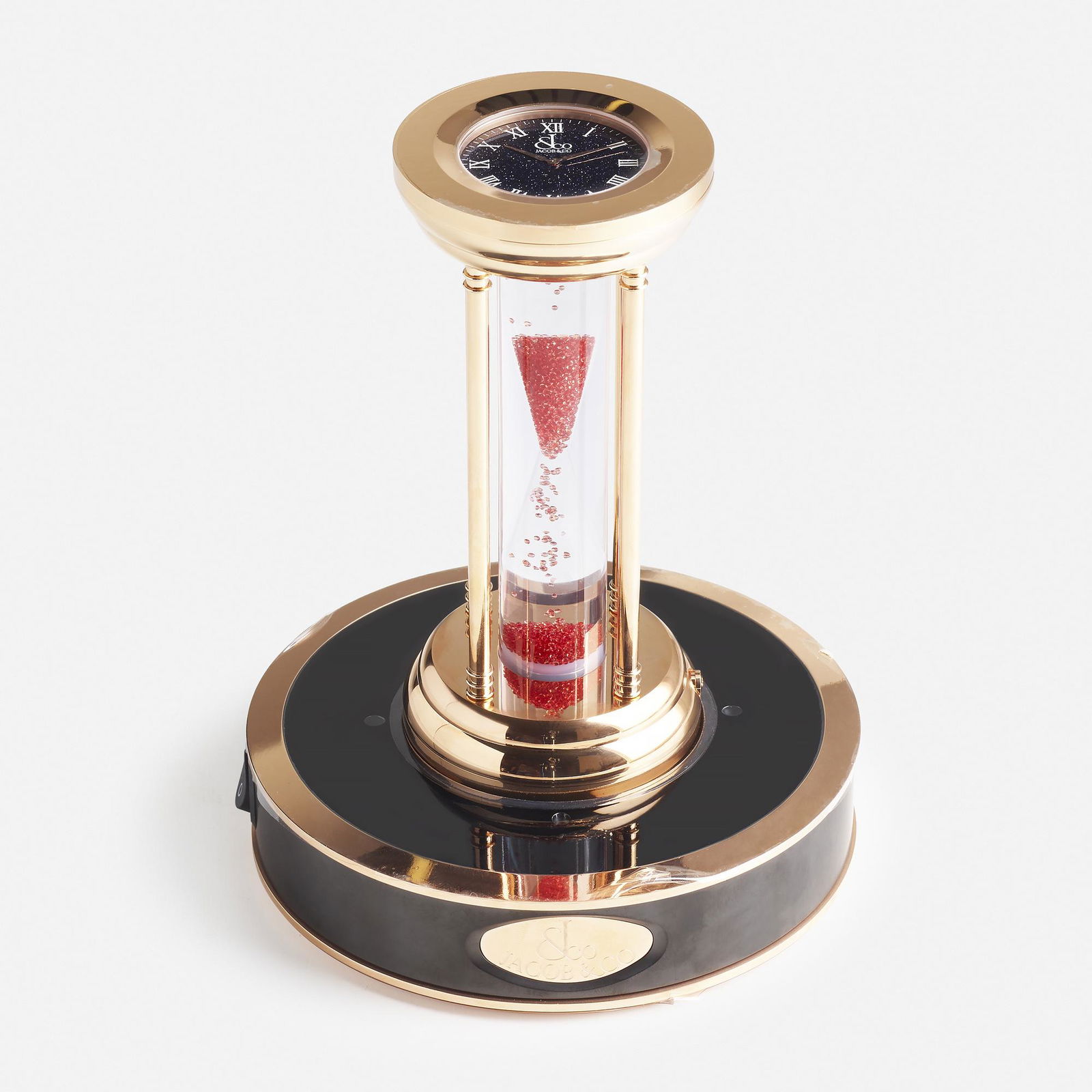 Jacob & Co., Hourglass and stand (1 of 2)