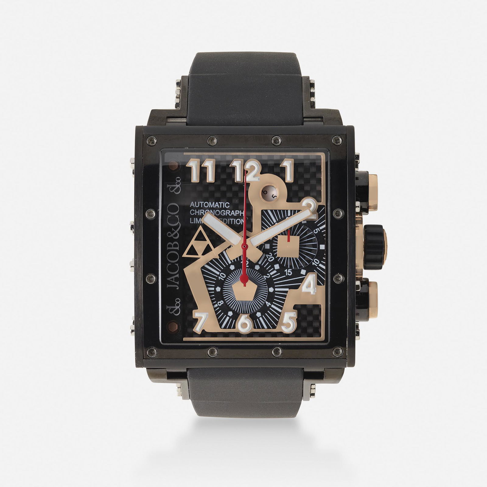 Jacob & Co., 'Epic I' pink gold and stainless steel (1 of 3)