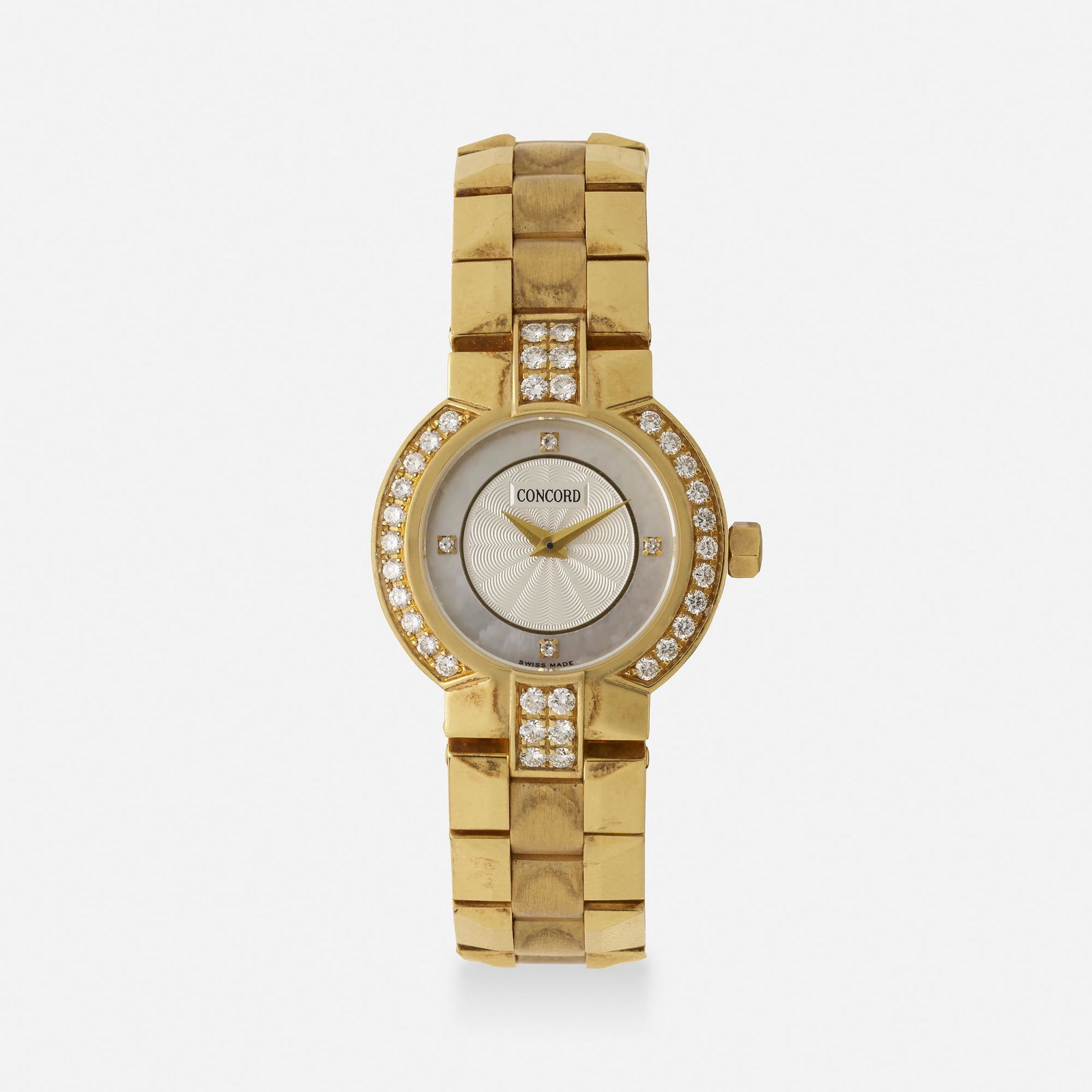 Concord, Gold and diamond wristwatch, Ref. 51-25-281 (1 of 3)